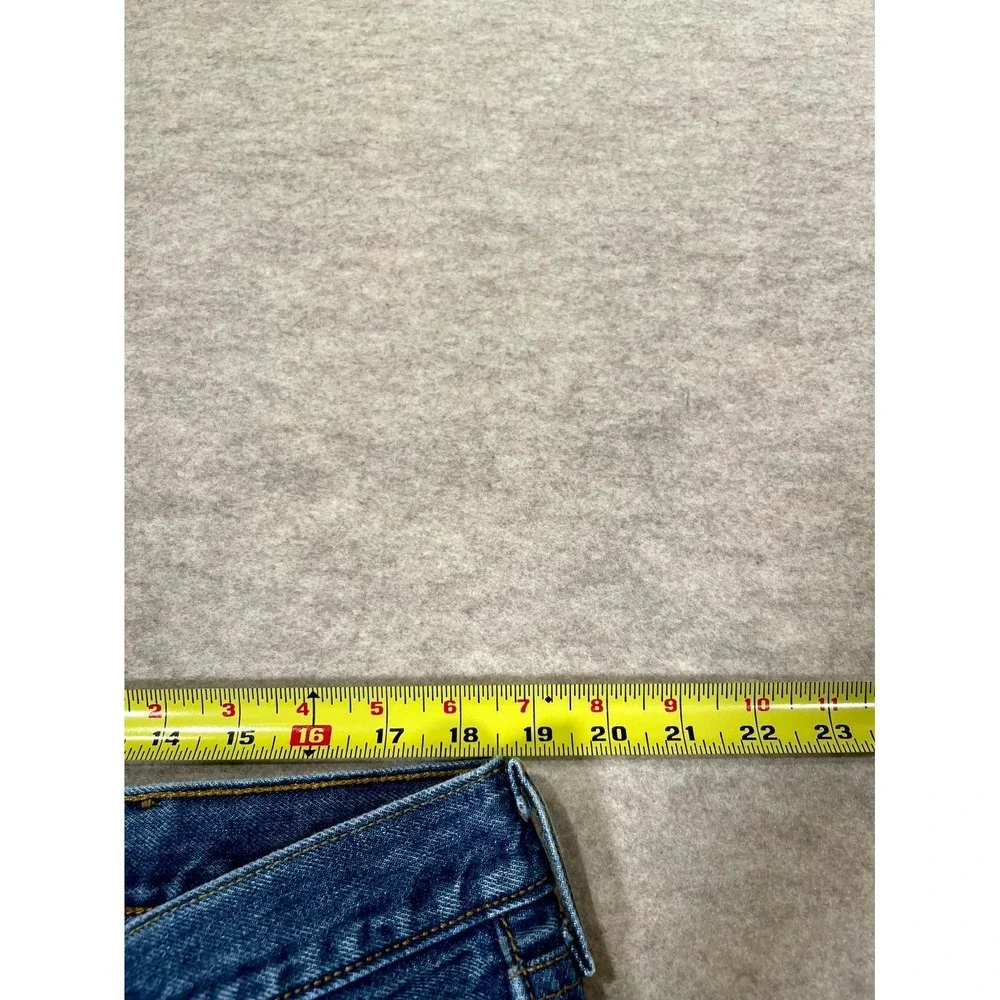 Levi's 501 Authentic Jeans Mens 40x30 Blue‎ Denim Cotton Straight Leg Button Fly
